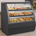 Thumbnail image #3 for Beverage-Air 49-Inch Open-Food Rated Refrigerated Full-Service Deli Case, Curved Glass Front, Sliding Rear Doors, 14 Cu. Ft., Black