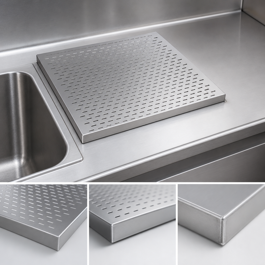 Perforated Stainless Top