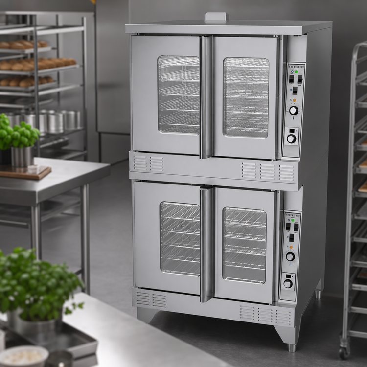 Product image #3 for Garland Master Series Double-Deck Deep-Depth Gas Convection Oven