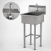 Thumbnail image #3 for Advance Tabco FS-FM-2721EF One-Station Floor-Mounted Service Sink with Electronic Faucet