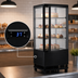 Thumbnail image #3 for BakeryXpress Countertop Refrigerated Display Case with 1 Hinged Glass Door and 3 Adjustable Shelves