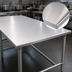 Thumbnail image #3 for Spec-Master Series 14 Gauge Stainless Steel Work Table, 120