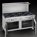 Thumbnail image #3 for Southbend Ultimate 60-Inch Gas Restaurant Range with 8 Open Burners, Standard Oven, and Convection Oven