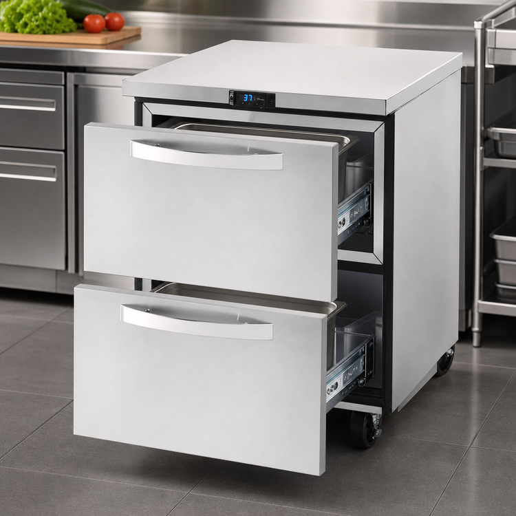 Product image #3 for True SPEC SERIES 27-Inch Undercounter Refrigerator with 2 Drawers