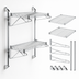 Thumbnail image #3 for Quantum Cantilever Double Shelf Wall-Mount Wire Shelving Unit, 48