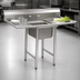 Thumbnail image #3 for Eagle Group 66-1/2-Inch Wide 1-Compartment Commercial Sink with Left and Right 24-Inch Drainboards