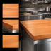 Thumbnail image #3 for Boos Block 96-Inch x 30-Inch x 3-Inch American Cherry Edge Grain Kitchen Countertop with Penetrating Oil Finish