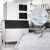 Thumbnail image #3 for Hoshizaki KM-1900SWJ Commercial Stackable Crescent Cube Ice Maker, Water-Cooled, Self-Contained, 1,880 lb/24 Hr, 48 Inch Wide