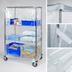 Thumbnail image #3 for 10-Gauge Clear Vinyl Wire Cart Cover with Velcro Flap, 24