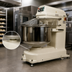 Thumbnail image #3 for BakeryXpress Floor Model Spiral Dough Mixer with 42 Qt Fixed Bowl and 45 lb Capacity