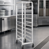 Thumbnail image #3 for Lifetime Tough Extra Heavy-Duty Aluminum End-Load Platter Rack Cart for 12.5-Inch Platters, 11 Capacity