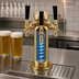 Thumbnail image #3 for Perlick 3-Inch O.D. Glycol-Cooled Countertop Draft Arm Beer Tower, 2 Faucets, Tarnish-Free Brass, 15-3/4-Inch Tall