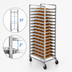 Thumbnail image #3 for Channel Manufacturing 415S Stainless Steel Side-Load Bun Pan Rack, 27-Pan Capacity
