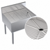 Thumbnail image #3 for Krowne Royal Series 30-Inch Freestanding Stainless Steel Underbar Drainboard