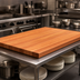 Thumbnail image #3 for Boos Block American Cherry Edge Grain Kitchen Countertop, 48 x 38 x 3 Inches, Penetrating Oil Finish