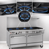 Thumbnail image #3 for Southbend Ultimate 60-Inch Gas Restaurant Range with 5 Burners, 24-Inch Griddle/Broiler, Standard Oven and Convection Oven