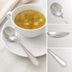 Thumbnail image #4 for Shangarila 5-7/8 Inch Bouillon Spoon, Extra Heavy Weight, 18/8 Stainless Steel, Mirror Finish