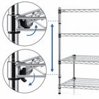 Thumbnail image #3 for Metro Super Erecta A1430NS 30" W x 14" D Stainless Steel Super Adjustable Wire Shelf