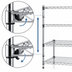 Thumbnail image #3 for Metro Super Adjustable Super Erecta 30 x 14 Inch Stainless Steel Wire Shelf
