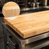 Thumbnail image #3 for Boos Block 108 Inch x 25 Inch Blended Edge Grain Maple Kitchen Countertop, 1-1/2 Inch Thick, Penetrating Oil Finish