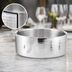 Thumbnail image #3 for American Metalcraft 14-Inch Double Wall Hammered Stainless Steel Serving Bowl