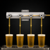 Thumbnail image #3 for 4-Station Beer Dispensing Manifold with 1/2 Inch Barb Inlet