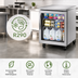 Thumbnail image #3 for True 27-Inch 1-Section Undercounter Framed Glass Door Refrigerator