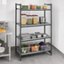 Thumbnail image #3 for Cambro Camshelving Basics Plus 4-Tier Solid Stationary Starter Unit, 21 x 36 x 64 Inches, Brushed Graphite