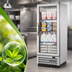 Thumbnail image #3 for True One-Section Framed Glass Swing Door Reach-In Refrigerator with Bottom-Mount, Self-Contained R290 Refrigeration