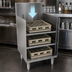 Thumbnail image #3 for Glastender Underbar Stainless Steel Glass Rack Storage Unit, Open Top, 18