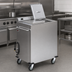 Thumbnail image #3 for Dinex DXPSBH2P Colossus Mobile Heated Plate Dispenser with 2 Cylinders