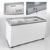 Thumbnail image #3 for Kelvinator Commercial 71-Inch Ice Cream Novelty Display Freezer, 17 Cu. Ft., Sliding Glass Lids