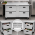 Thumbnail image #3 for Traulsen Centerline 60-Inch Two-Section Compact Undercounter Worktop Freezer with 4 Drawers