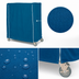 Thumbnail image #3 for Metro Queen Mary & Banquet Cart Cover, 36 x 18 x 62 Inch, Uncoated Denier Nylon, Mariner Blue