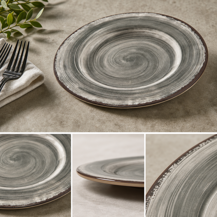 Ceramic-Inspired Swirl Design