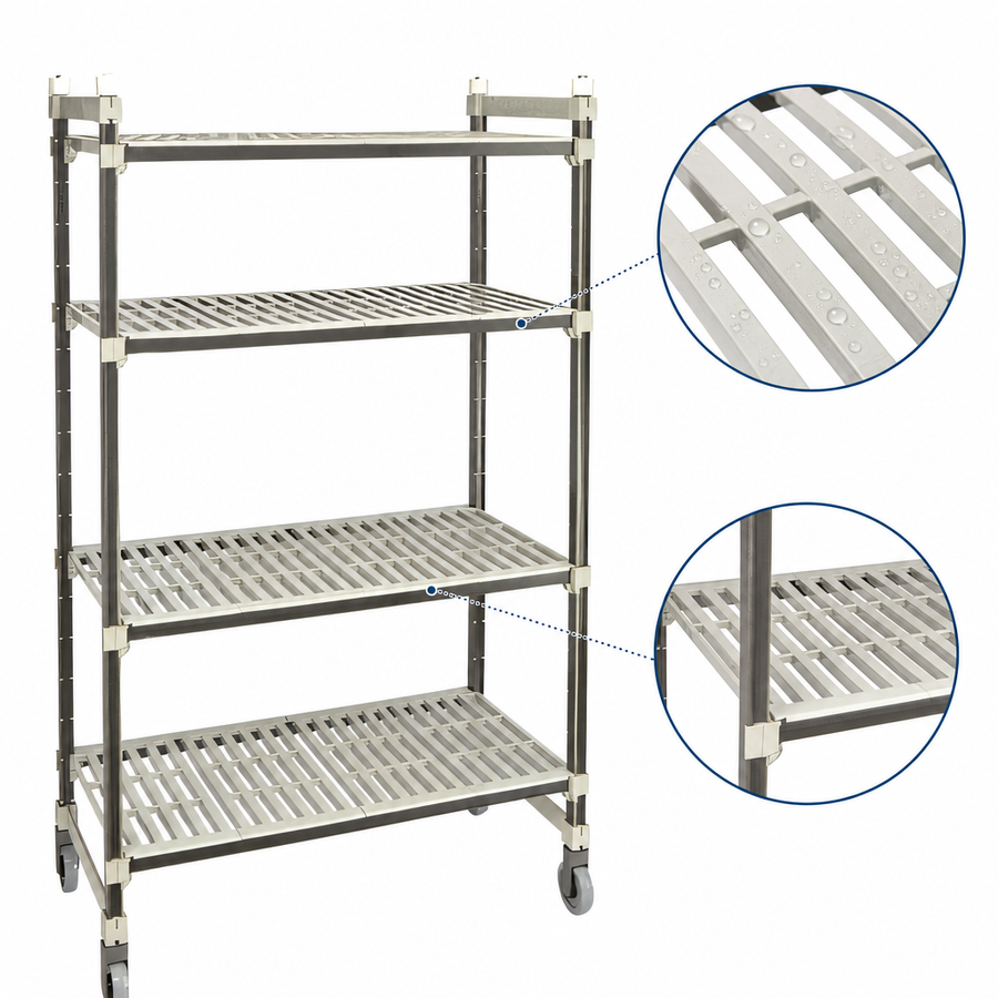 Vented Shelf Plates