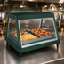 Thumbnail image #3 for Hatco Glo-Ray Heated Countertop Food Display Case, Straight Glass Front, 2-Pan Shelf