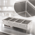 Thumbnail image #3 for Vollrath Four-Well Modular Hot Drop-In Hot Food Well with 316 Stainless Marine Grade Wells, Auto-Fill, Thermostatic Controls, 120V