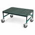 Thumbnail image #3 for QuadPlus Mobile Dunnage Rack with Louvered Polypropylene Mat, 36 x 21 x 14 In., 800 lb Capacity