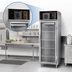 Thumbnail image #3 for Continental Refrigerator D1FENSAGD Designer Line One-Section Extra-Wide Reach-In Glass Door Freezer