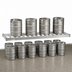 Thumbnail image #3 for New Age 80-Inch Aluminum T-Bar Keg Shelf, Holds 4 Half-Barrel or 13 Sixth-Barrel Kegs