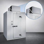 Thumbnail image #3 for Kolpak Polar-Pak P7-0608-FT Indoor Walk-In Freezer with Floor, Top-Mounted Self-Contained Refrigeration, Nominal 6' x 8'