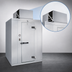 Thumbnail image #3 for Polar-Pak Indoor Walk-In Freezer with Floor, Top-Mounted Self-Contained Refrigeration, Nominal 6' x 8'
