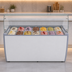 Thumbnail image #4 for 71-Inch Gelato Display Showcase with 13-Pan Capacity, Flat Front Glass, and Sliding Rear Doors