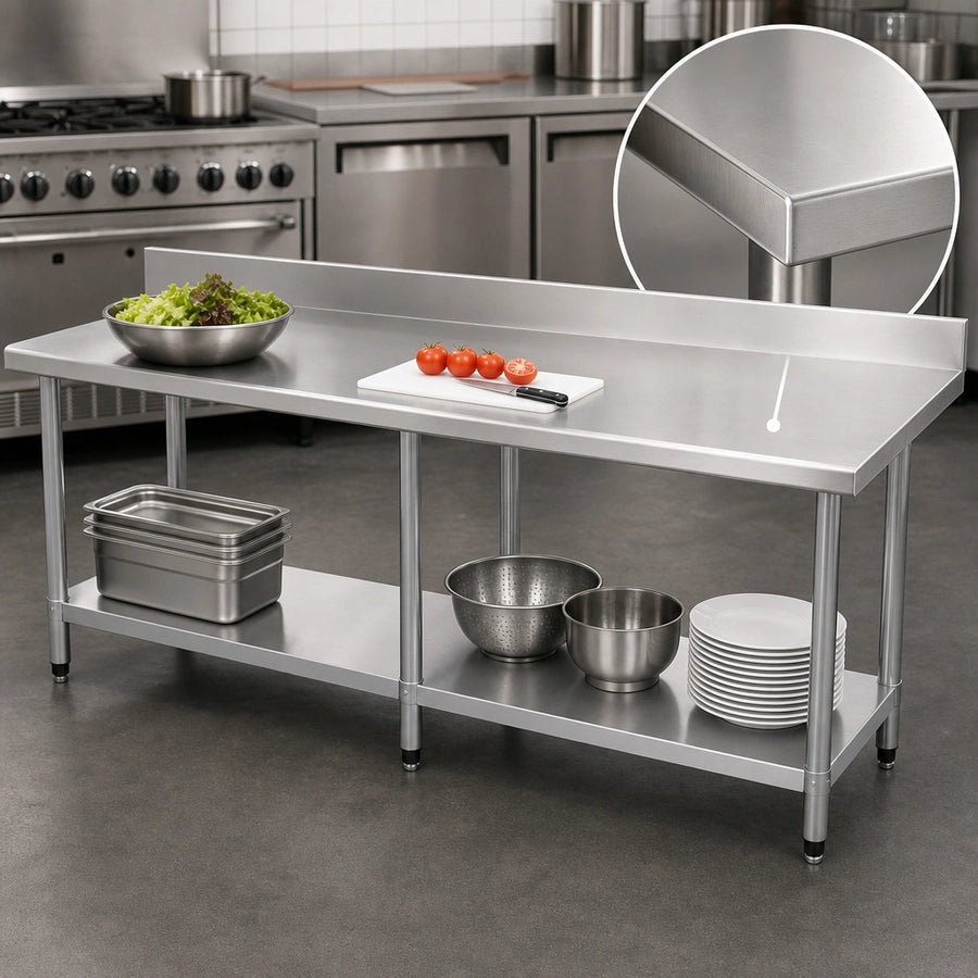 Heavy Gauge 430 Stainless Steel Top