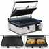 Thumbnail image #3 for Trento Countertop Single Panini Grill with 10 x 14 Inch Ribbed Cast Iron Plates