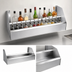 Thumbnail image #3 for CHOICE 70-Inch Double Stainless Steel Speed Rail with Keyhole Mounting