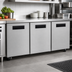 Thumbnail image #3 for Hoshizaki Steelheart 72-Inch Three-Section Undercounter Reach-In Refrigerator with Solid Doors