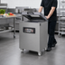 Thumbnail image #3 for Trento Turbovac M70 Mobile Floor Model Single-Chamber Vacuum Packaging Machine with Dual 18.3-Inch Seal Bars