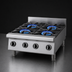 Thumbnail image #3 for Garland Signature 24-Inch Countertop Gas Hotplate with 4 Starfire Pro Open Burners, 120,000 BTU